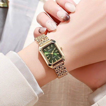 Fashion Women's Watch Casual Rectangle Dial Ladies Quartz Watches Clock