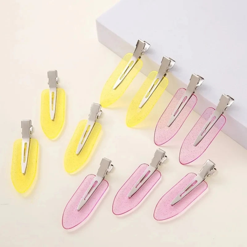 10pcs/set Women Hair Clips Side Bangs Fix FringeBarrette Makeup Tools Female Ladies Girls HeadwearHairpin Hair Accessories