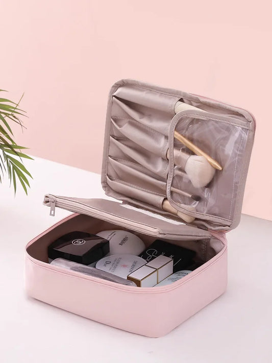 Ladies Portable CosmeticLarge-capacity Travel Washing Three-dimensional Makeup Storage Bag