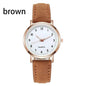 Ladies Diamond-studded Luminous Retro Female Watch Leather Belt Quartz Watch Women Simplicity Casual Decoration Wristwatches