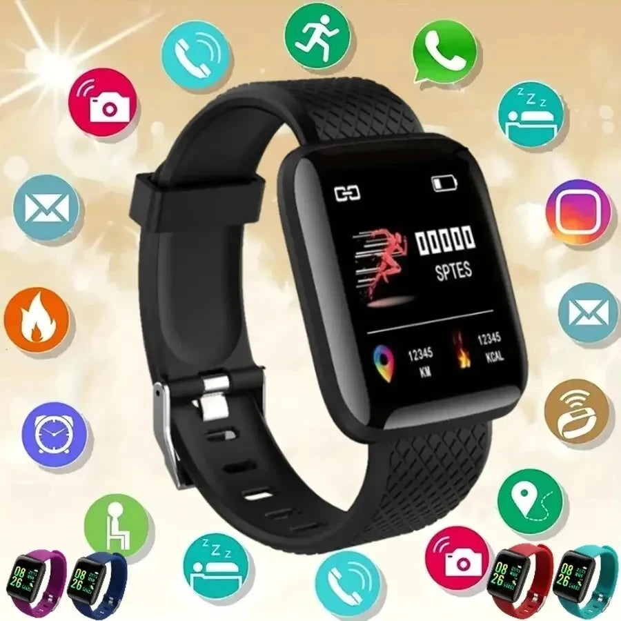 Multifunction Smart Watch For Women Message Remind Music Control Sport Step Calories D13 Smartwatch Alarm Clock 116Plus