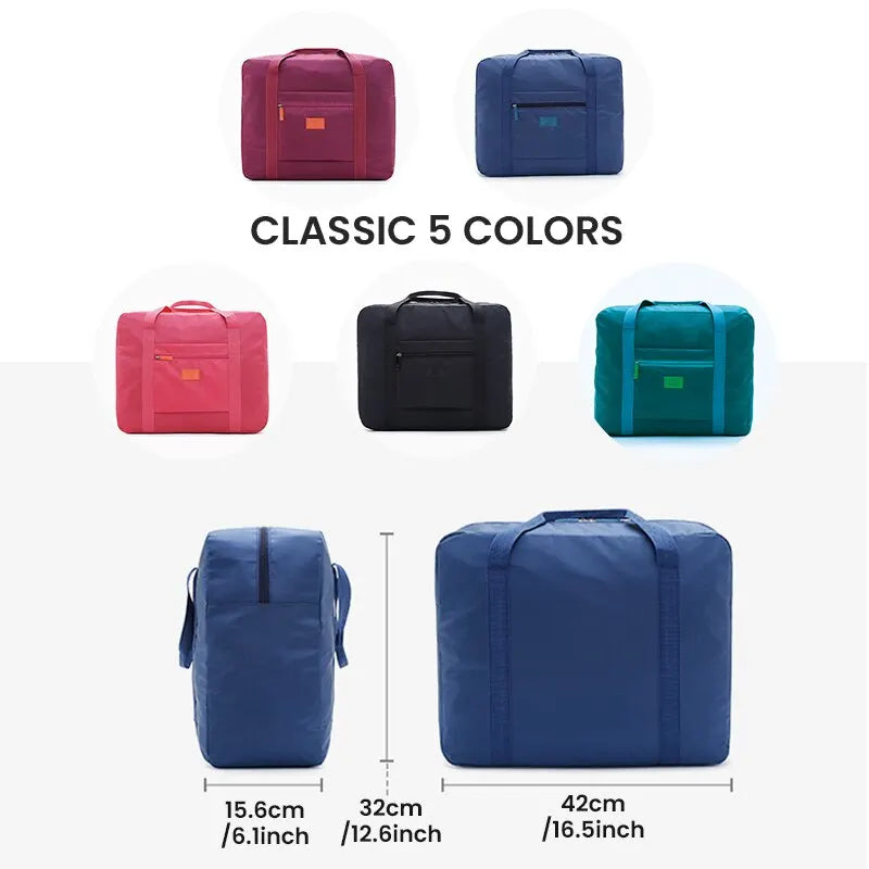 Fashion Travel Duffel Bag Lightweight Foldable Travel Bag for