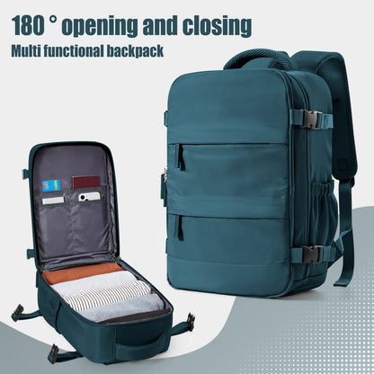 Business Laptop Backpack  Large Capacity Expanded  Cabin Airplane Travel Backpack 40x20x25, Women's Bag